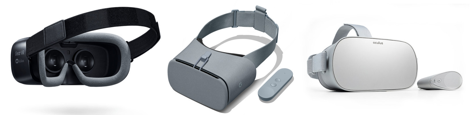 Samsung GearVR powered by Oculus, Google Daydream, Oculus Go,